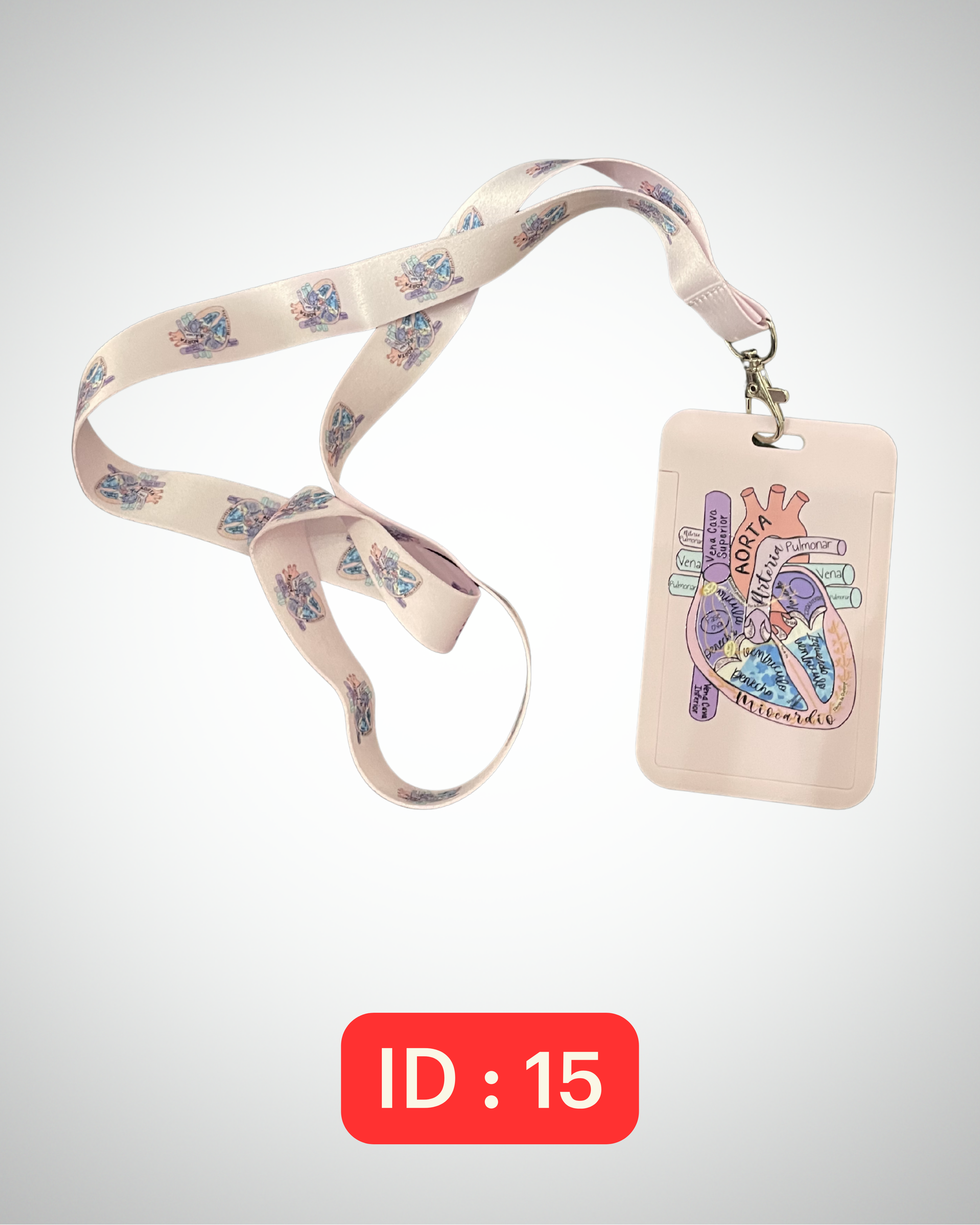 Badge Holders - Ivory Bone
