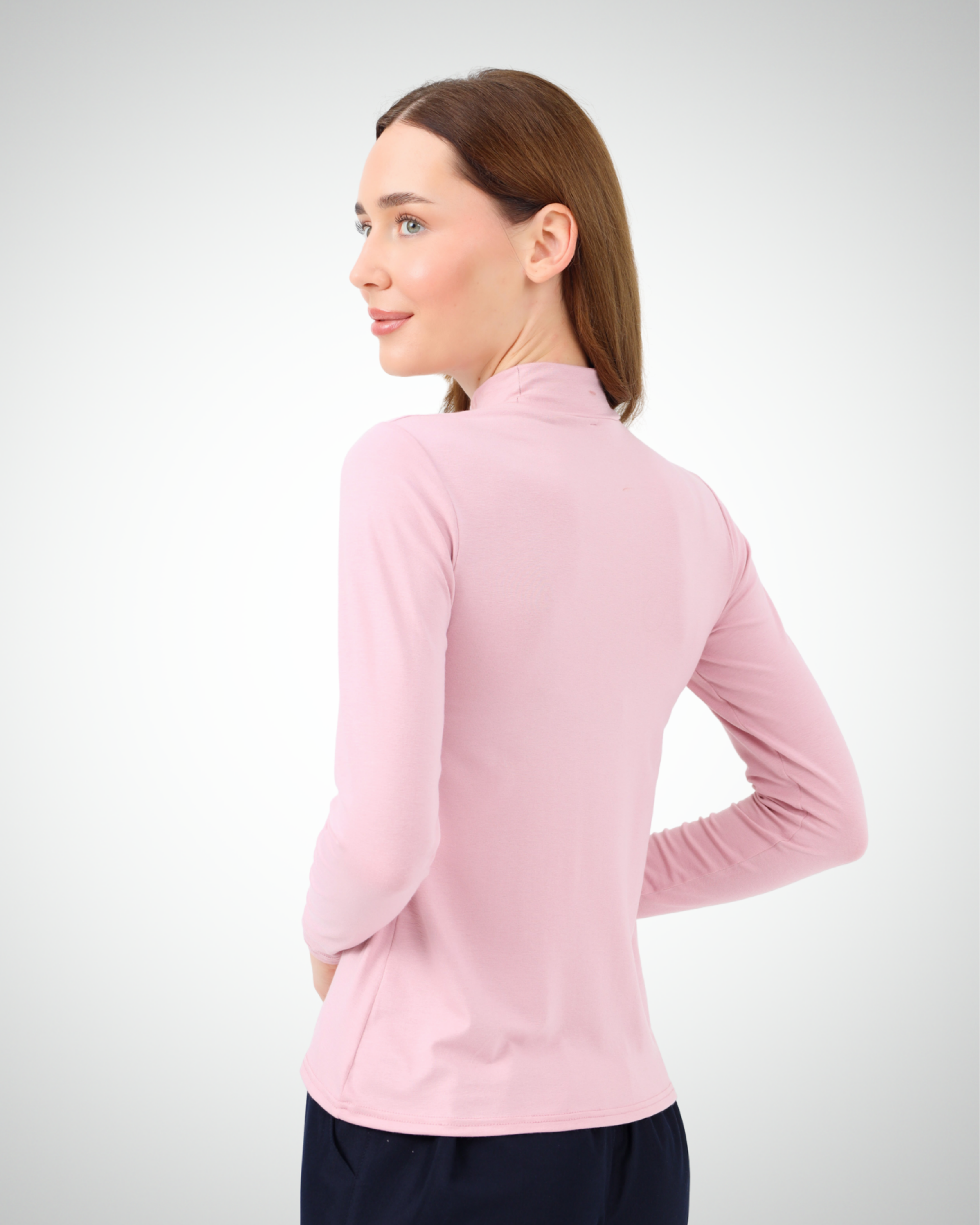 Viridi - Turtleneck Body Pink