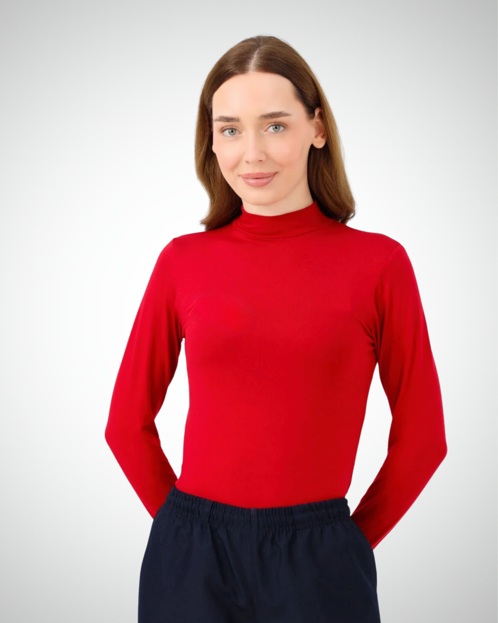Viridi - Turtleneck Body Red