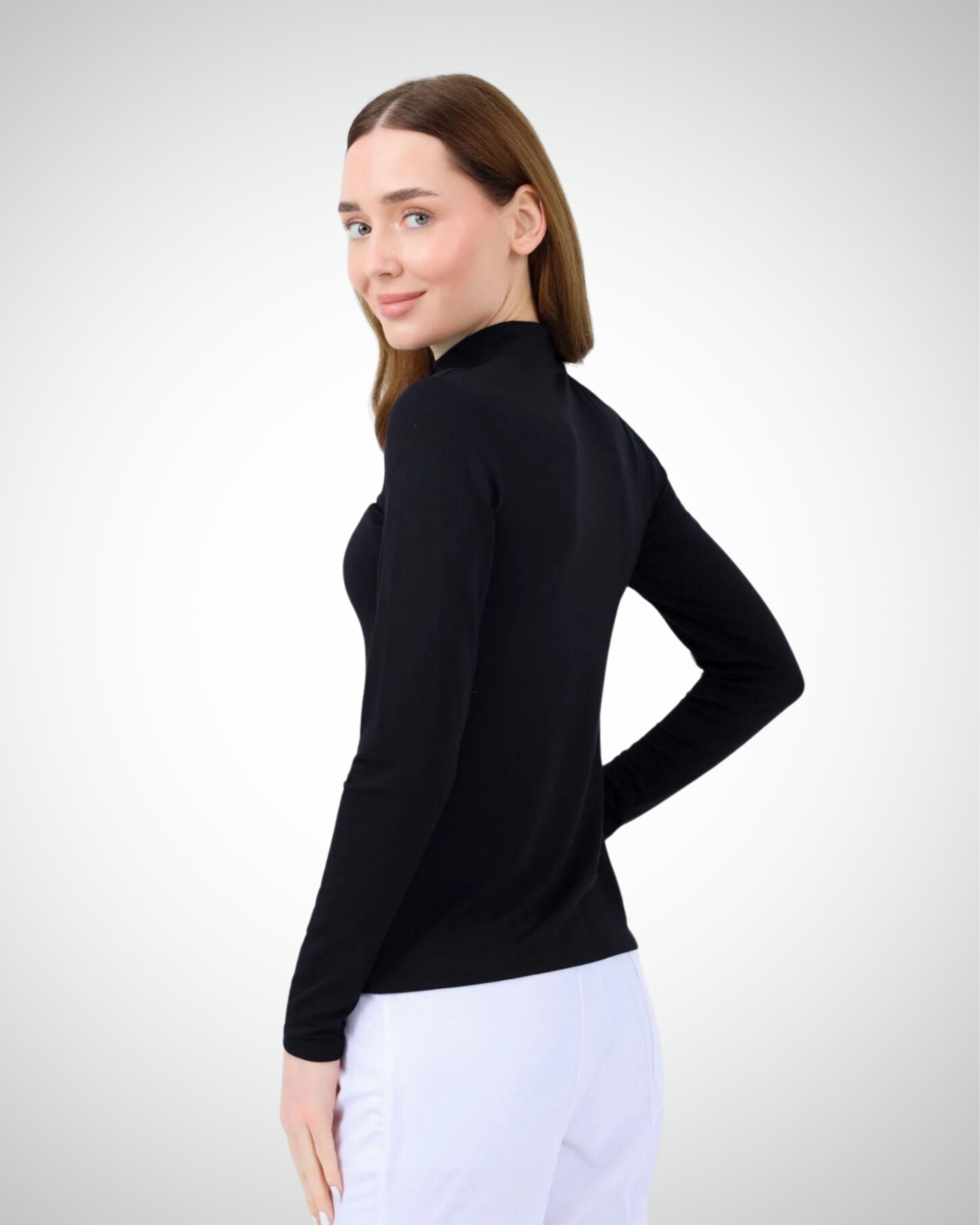 Viridi - Turtleneck Body Black