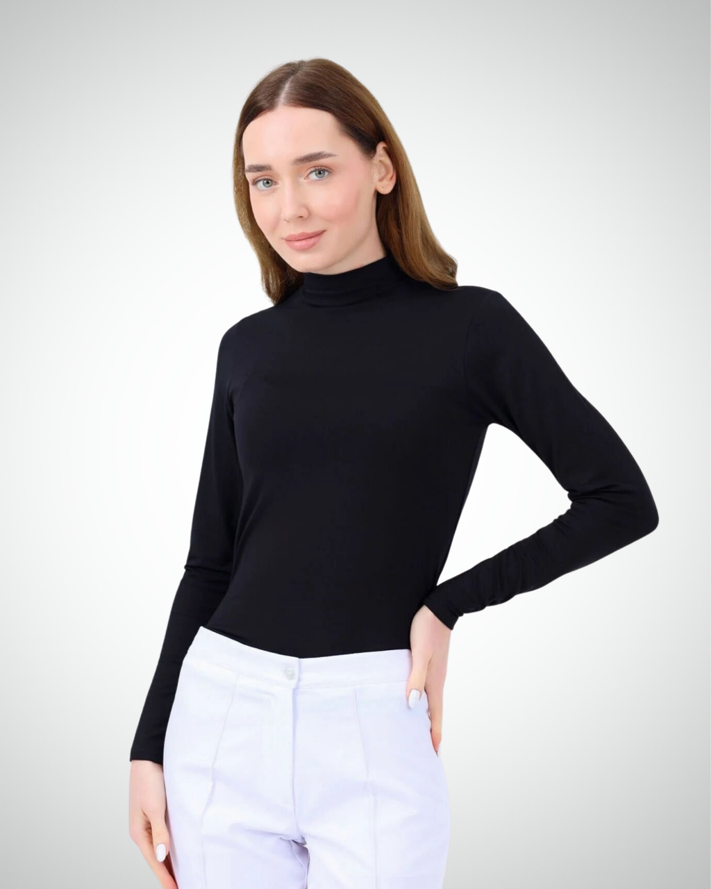 Viridi - Turtleneck Body Black