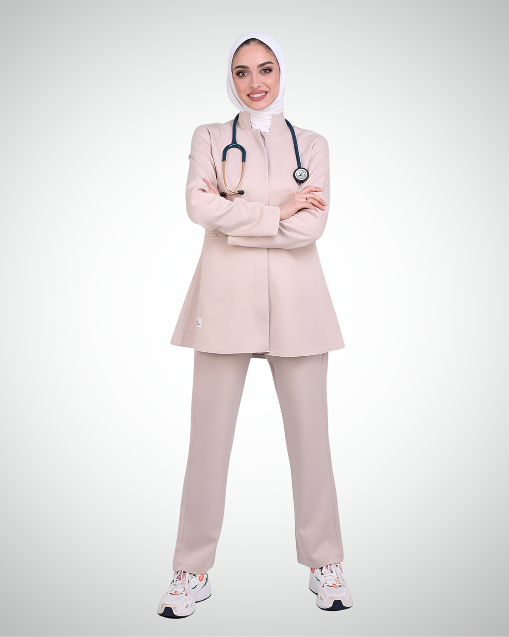 Med Modelle - Fatima Long Sleeve Scrub Set