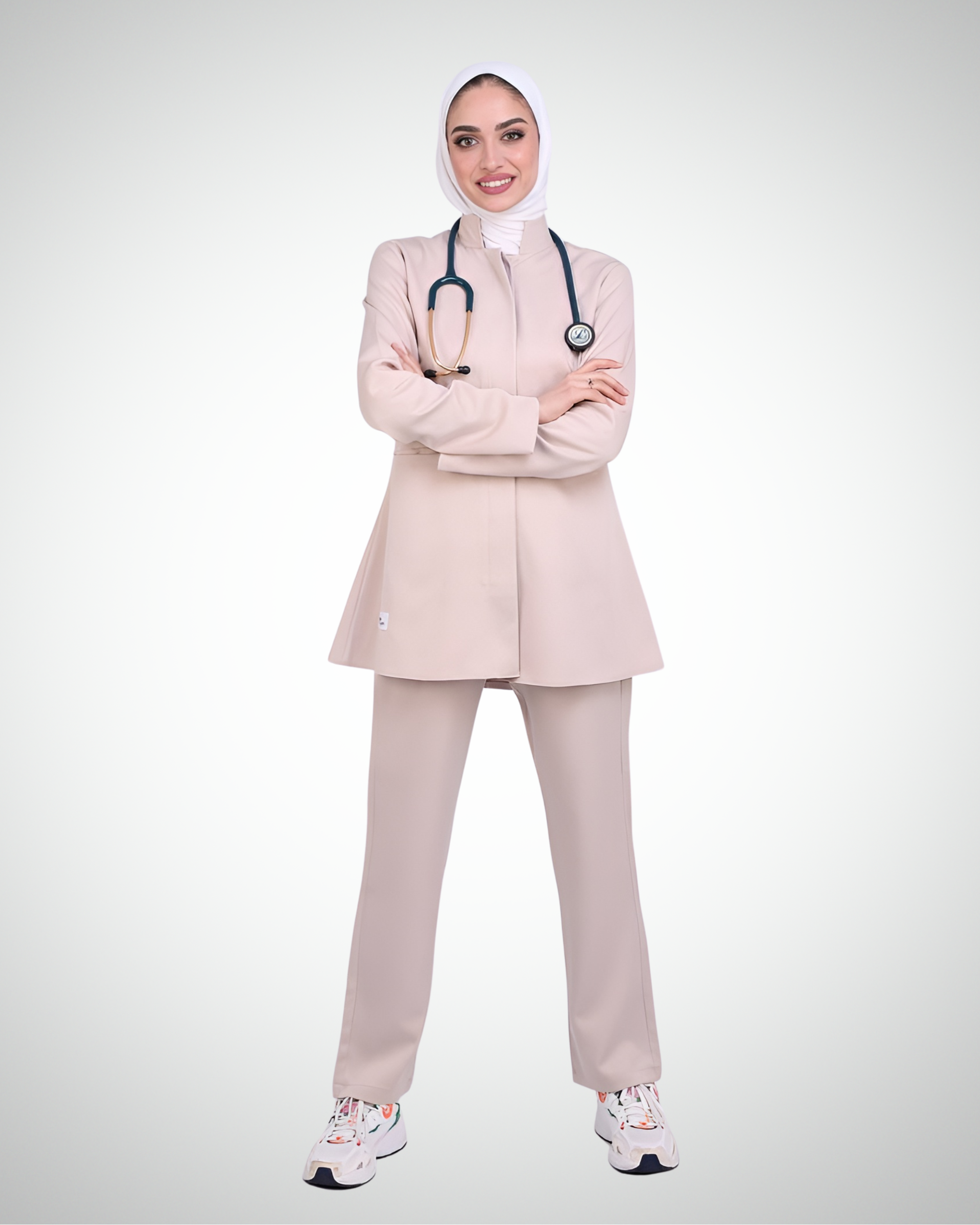 Med Modelle - Fatima Long Sleeve Scrub Set