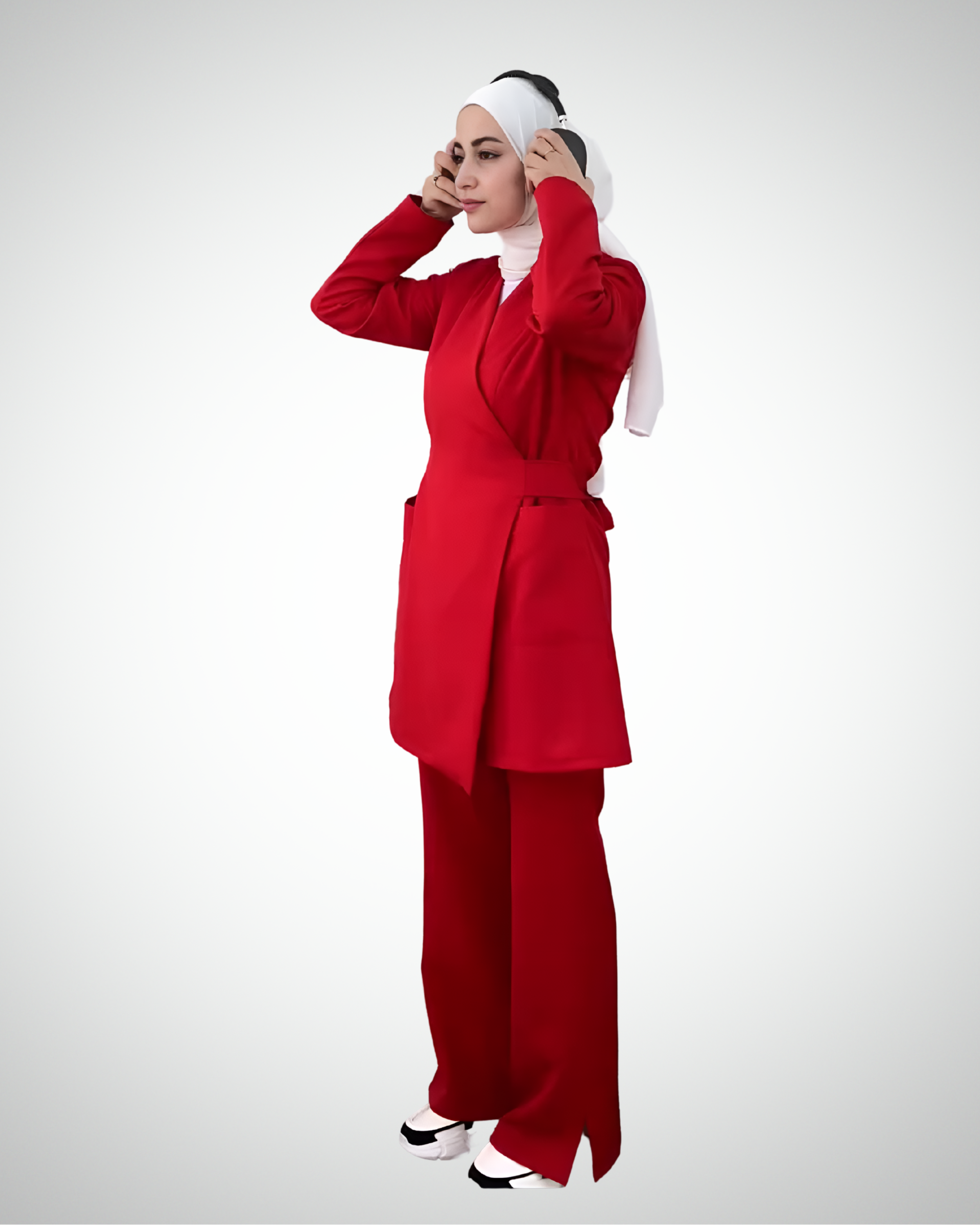 Med Modelle - Sara Long Sleeve Scrub Set