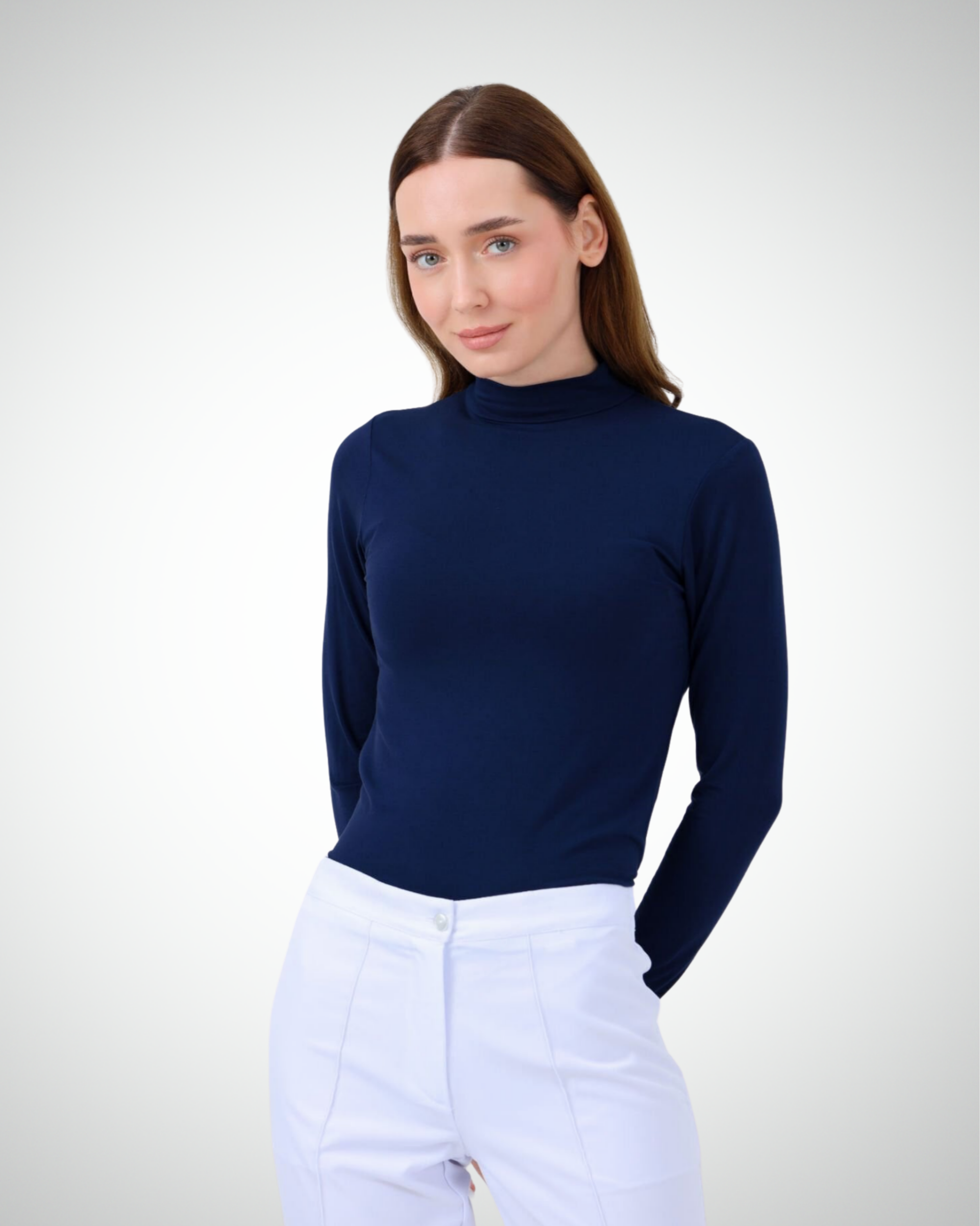 Viridi - Turtleneck Body Navy Blue