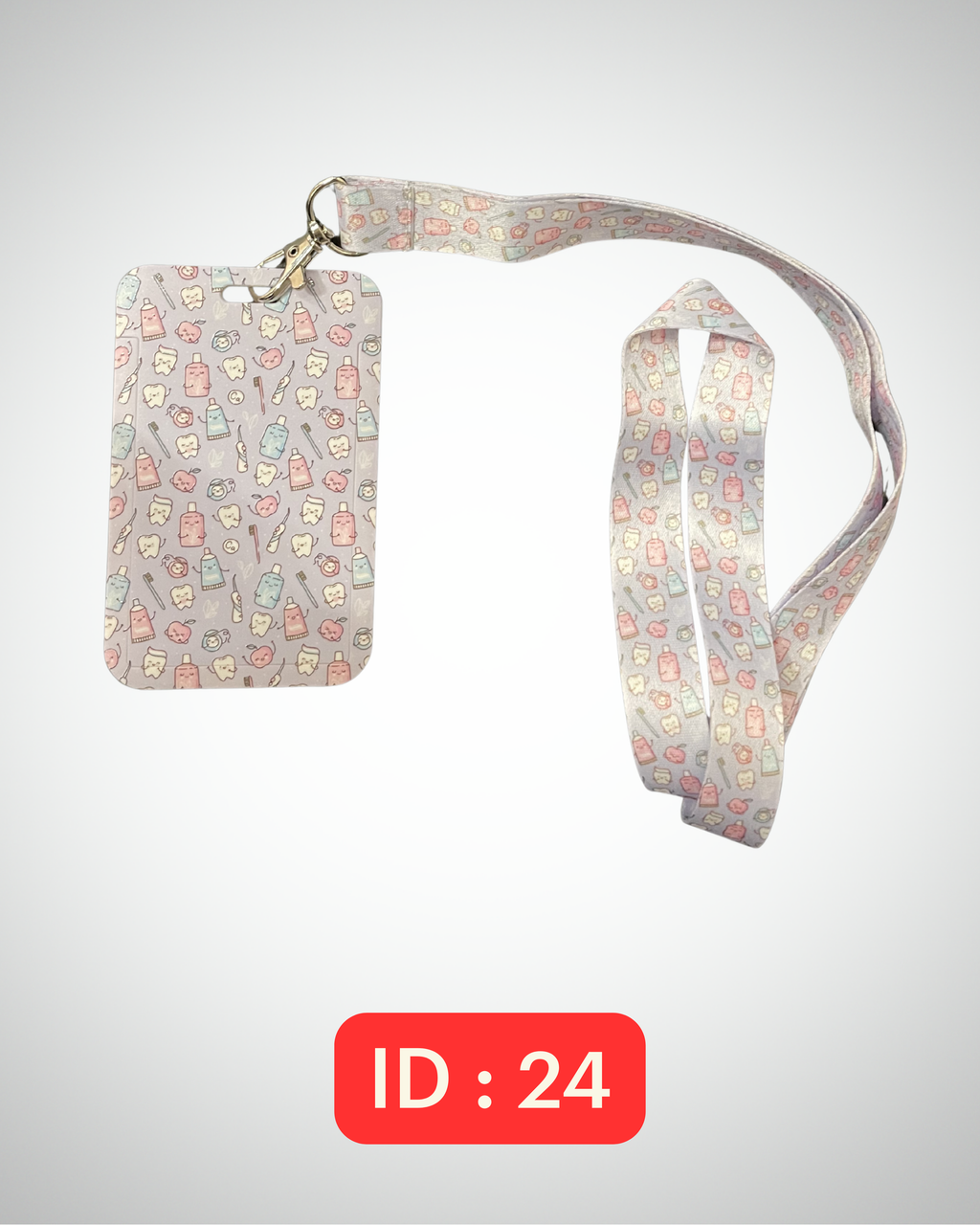 Badge Holders - Ivory Bone