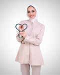 Med Modelle - Fatima Long Sleeve Scrub Set