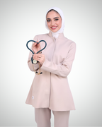 Med Modelle - Fatima Long Sleeve Scrub Set