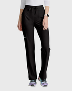 Skechers - Breeze 3’Pocket Curved V’Neck Top & Mid’Rise Straight Leg Pant Scrub Set