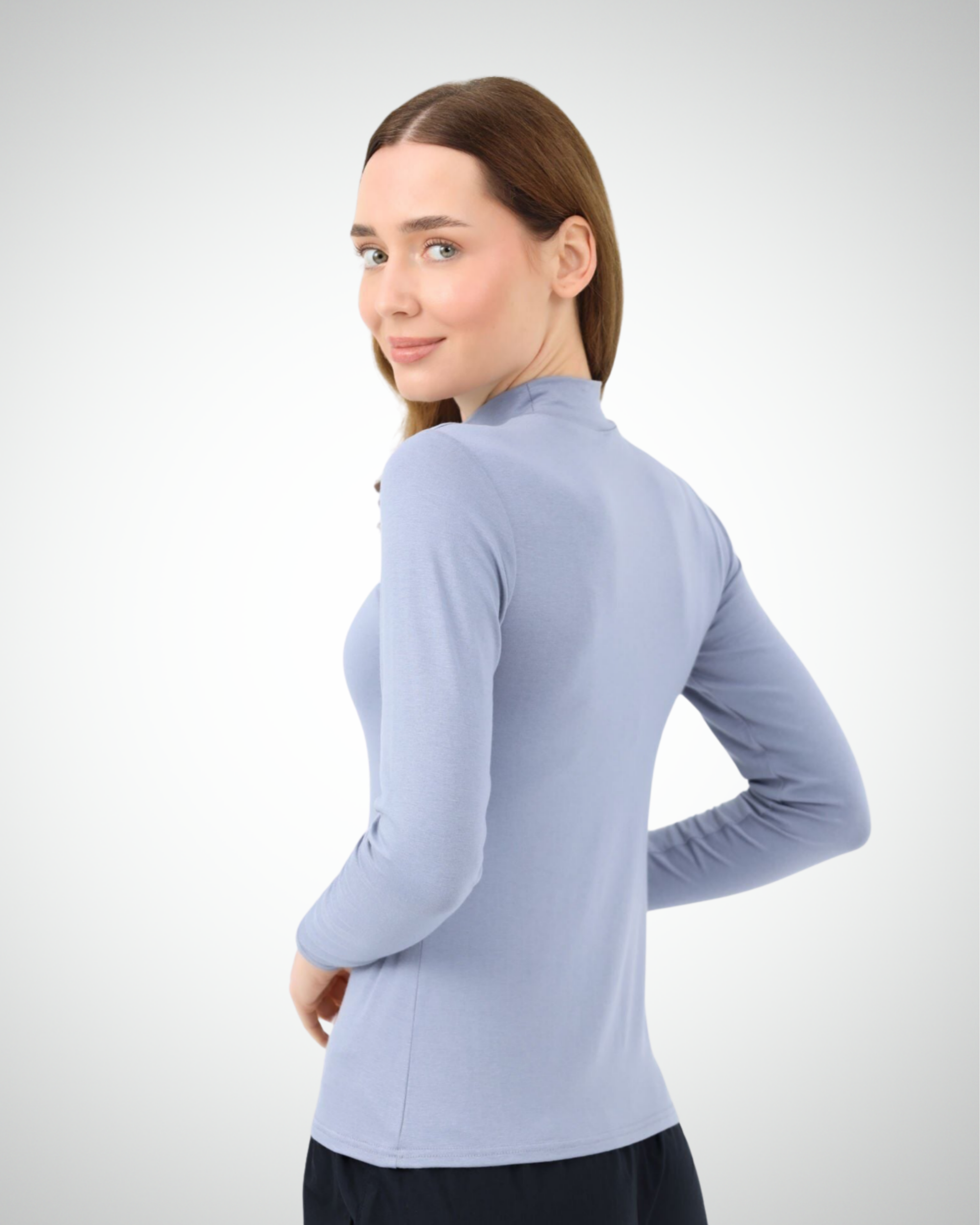 Viridi - Turtleneck Body Light Grey