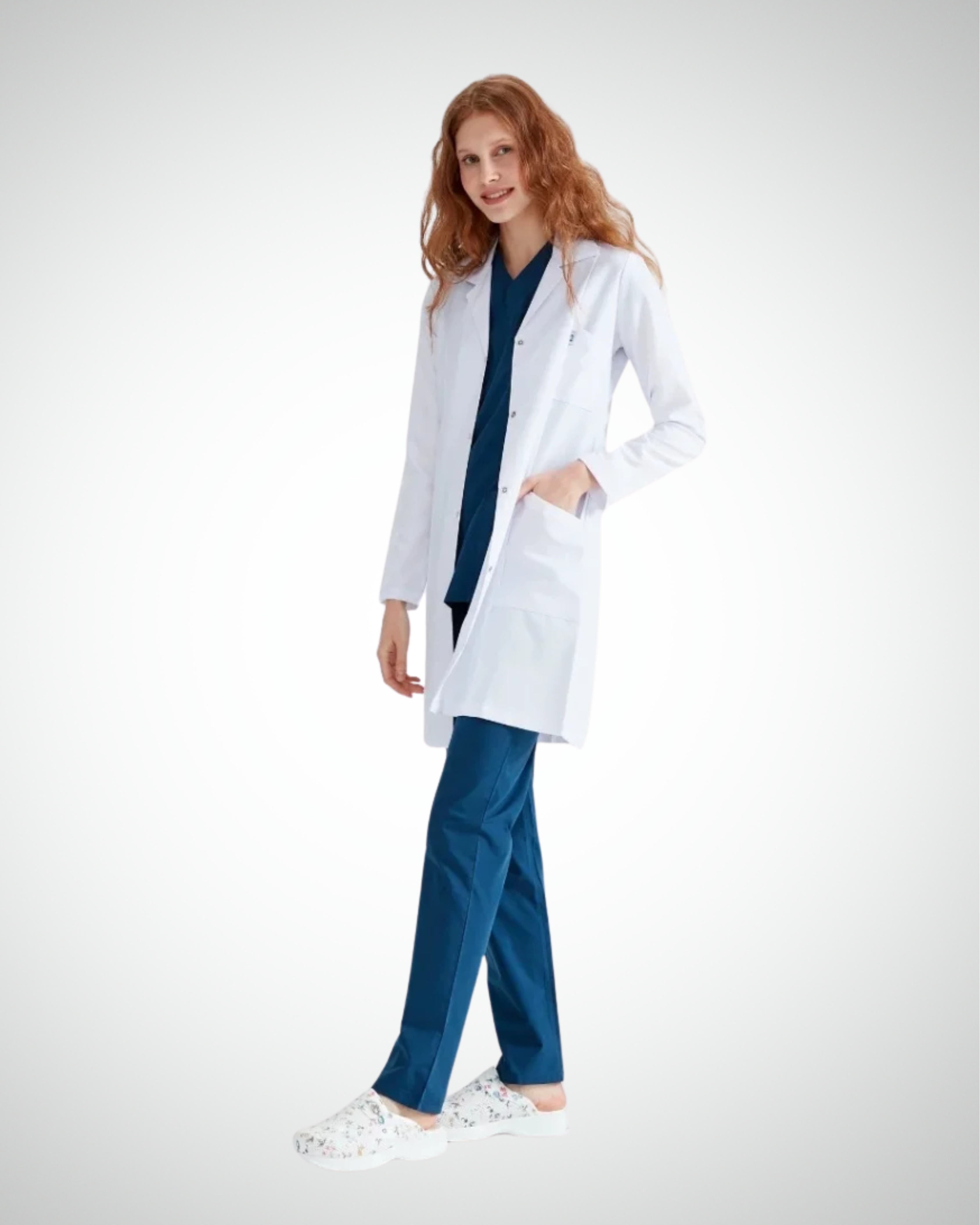 Mooda - Women’s Classic Lab Coat
