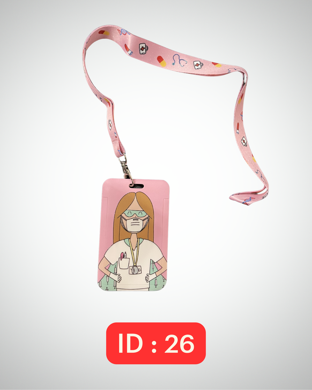 Badge Holders - Ivory Bone