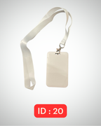 Badge Holders - Ivory Bone