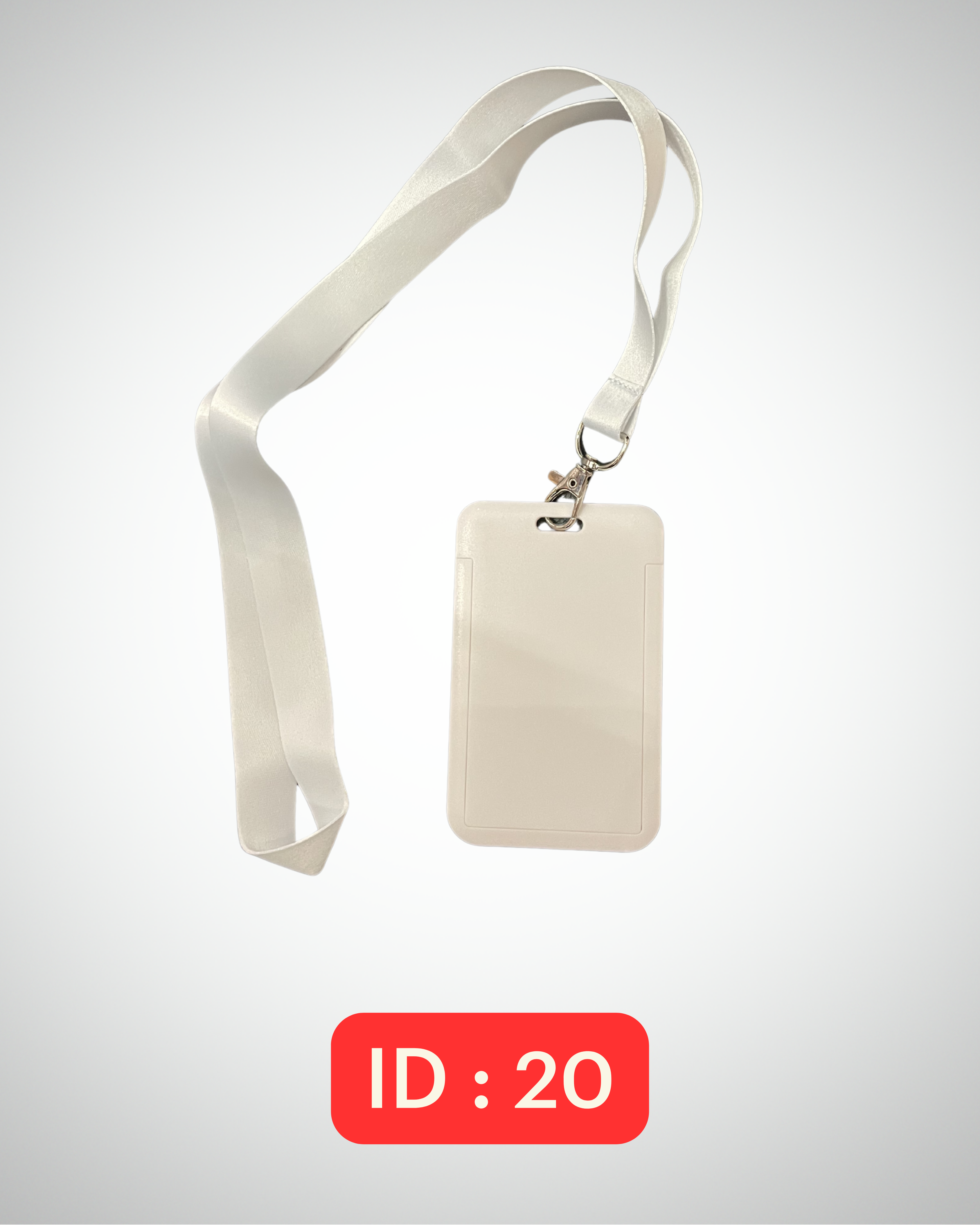 Badge Holders - Ivory Bone