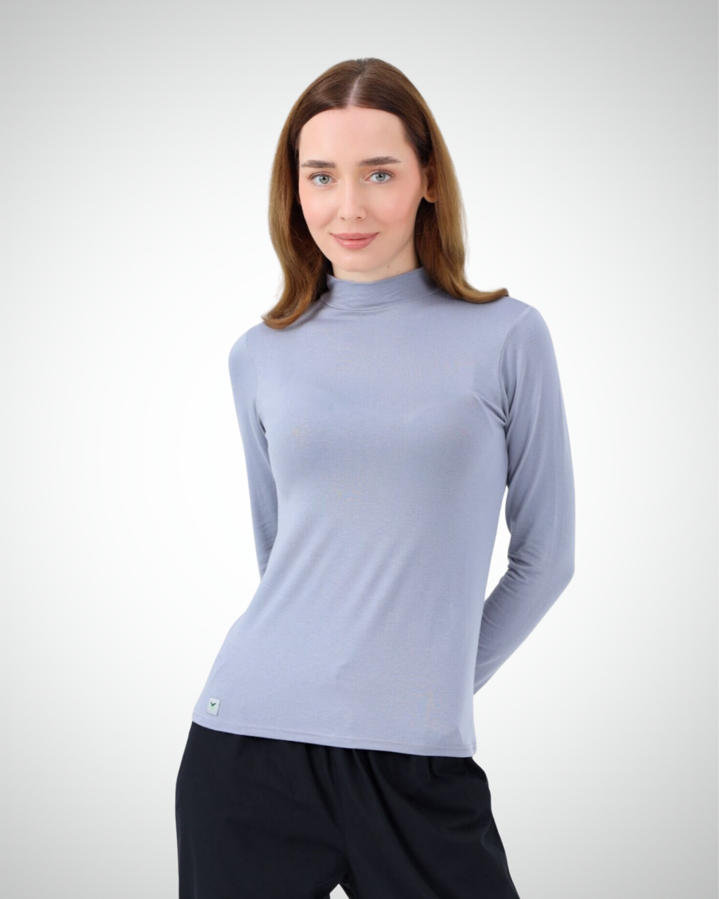 Viridi - Turtleneck Body Light Grey