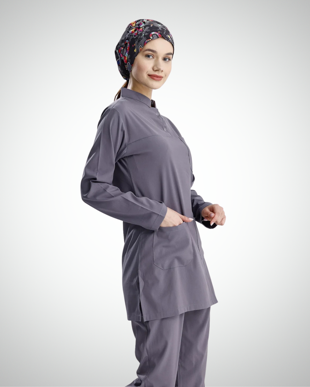 Mooda - Long Sleeve Scrub Set