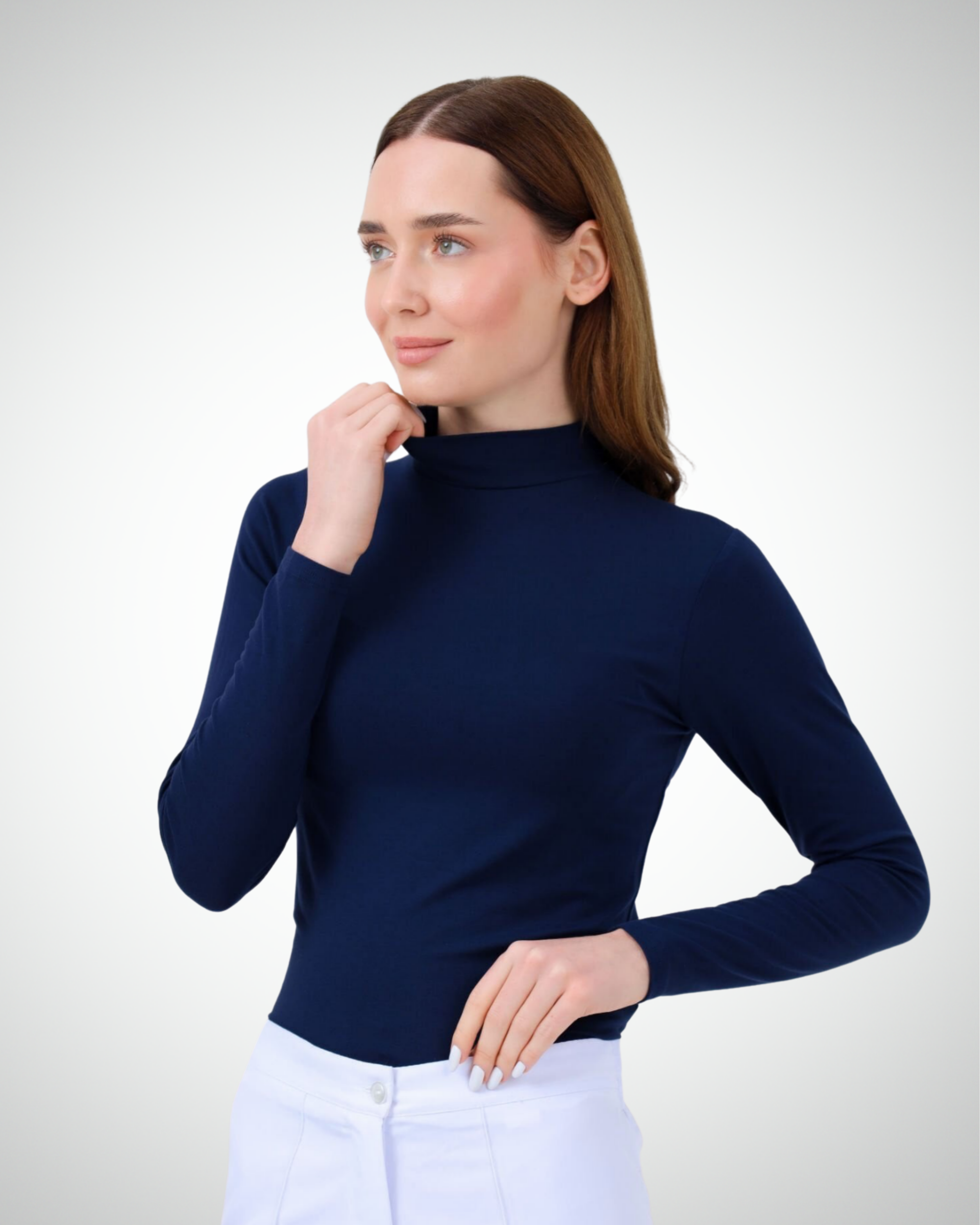 Viridi - Turtleneck Body Navy Blue