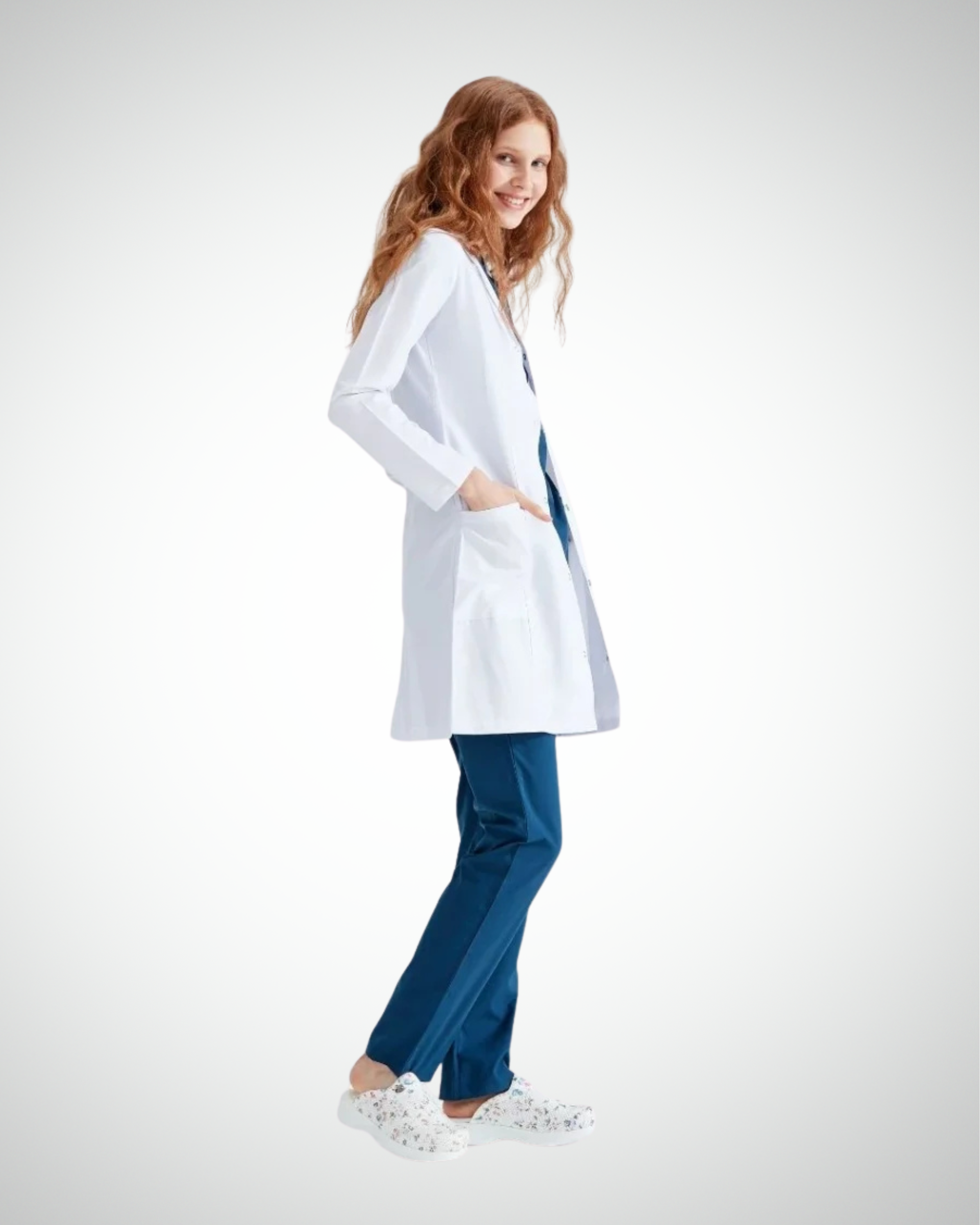 Mooda - Women’s Classic Lab Coat