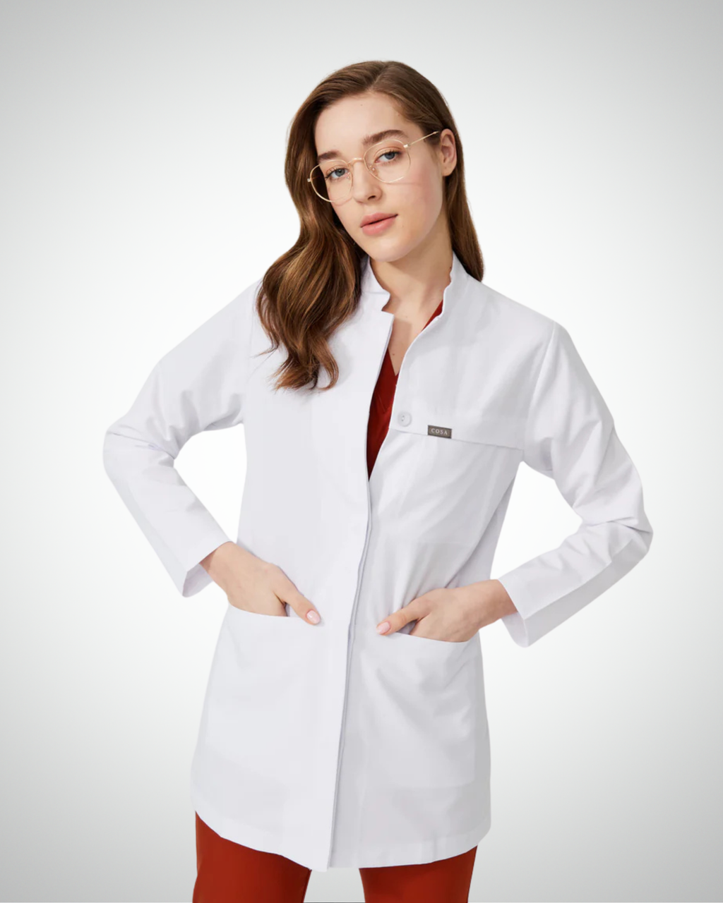 Cosa - Judge Collar Lab Coat