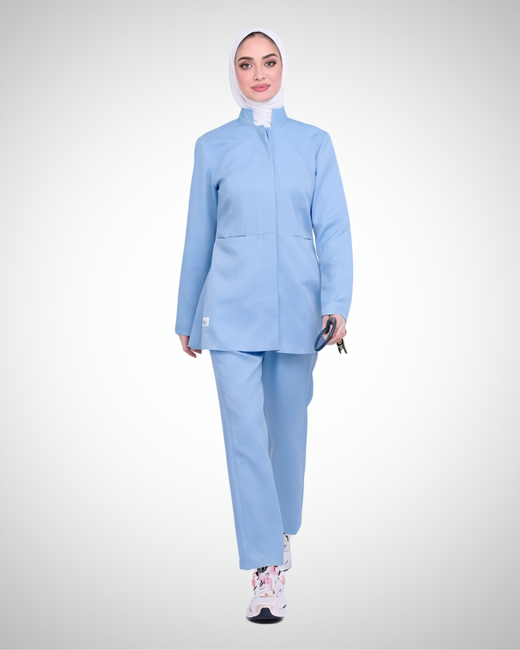 Med Modelle - Fatima Long Sleeve Scrub Set