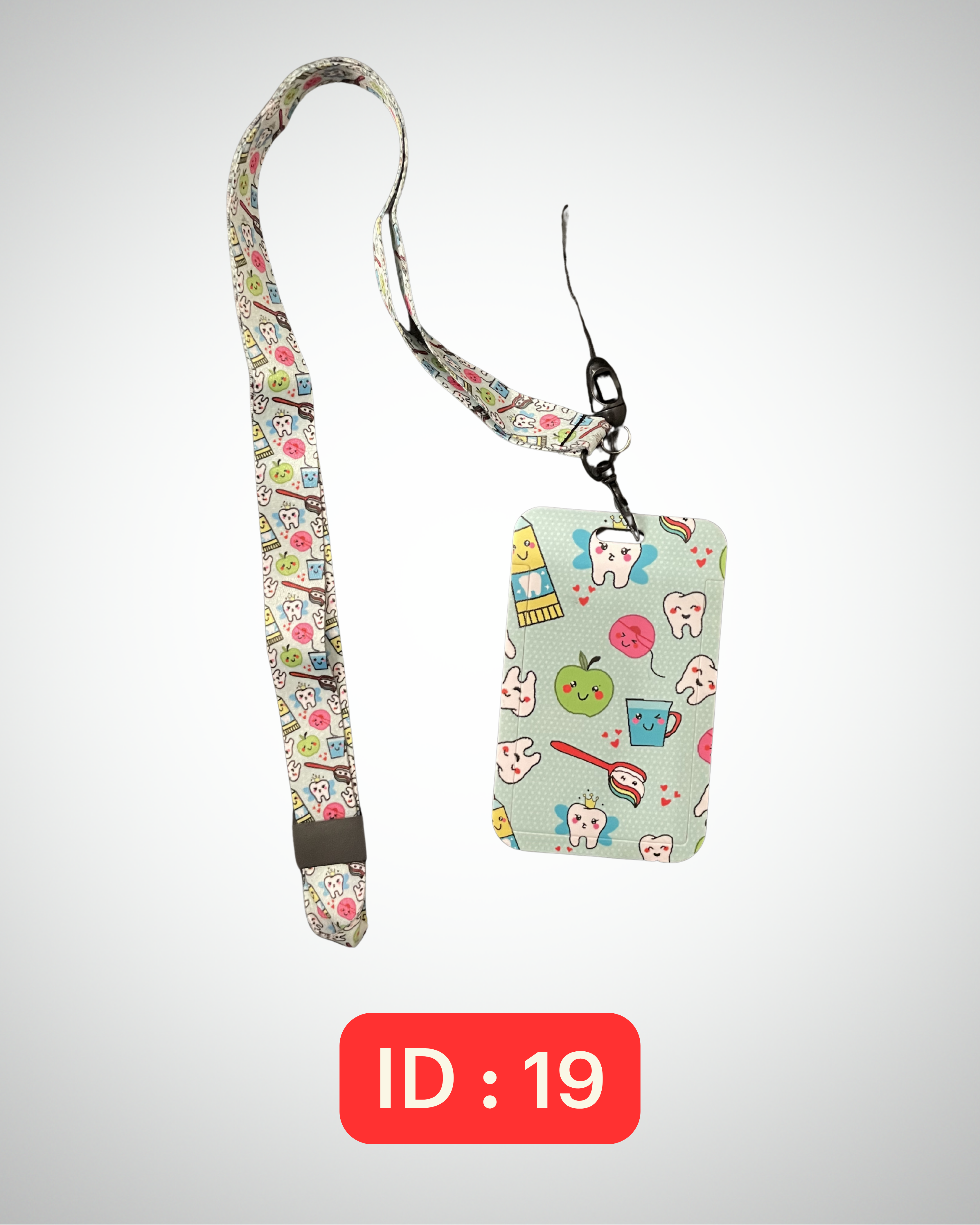 Badge Holders - Ivory Bone