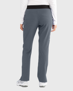 Skechers - Breeze 3’Pocket Curved V’Neck Top & Mid’Rise Straight Leg Pant Scrub Set