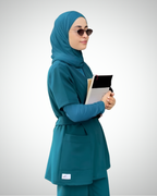 Med Modelle - Sara Long Sleeve Scrub Set