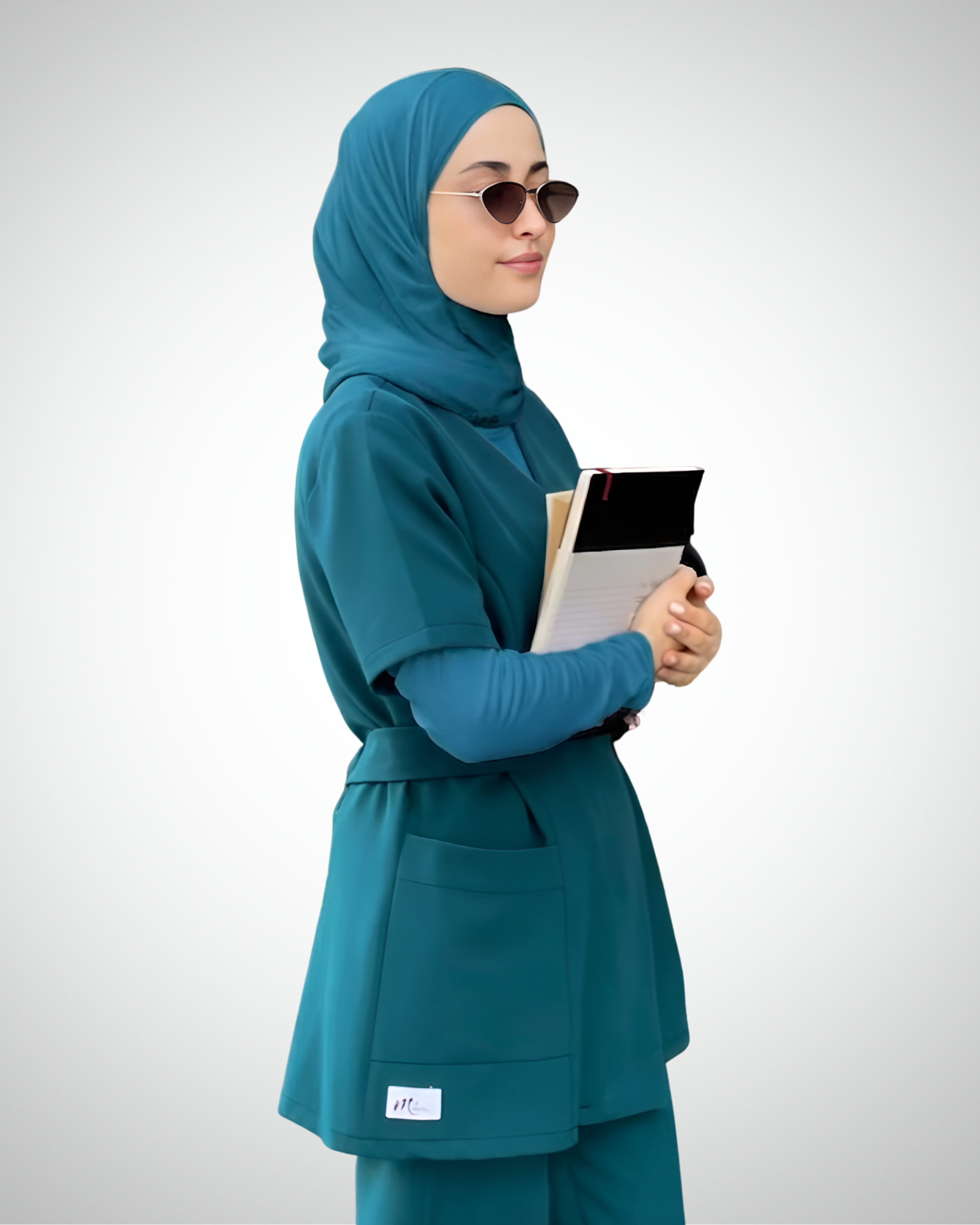 Med Modelle - Sara Long Sleeve Scrub Set