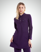 Uçak - Karya Long Sleeve Scrub Set