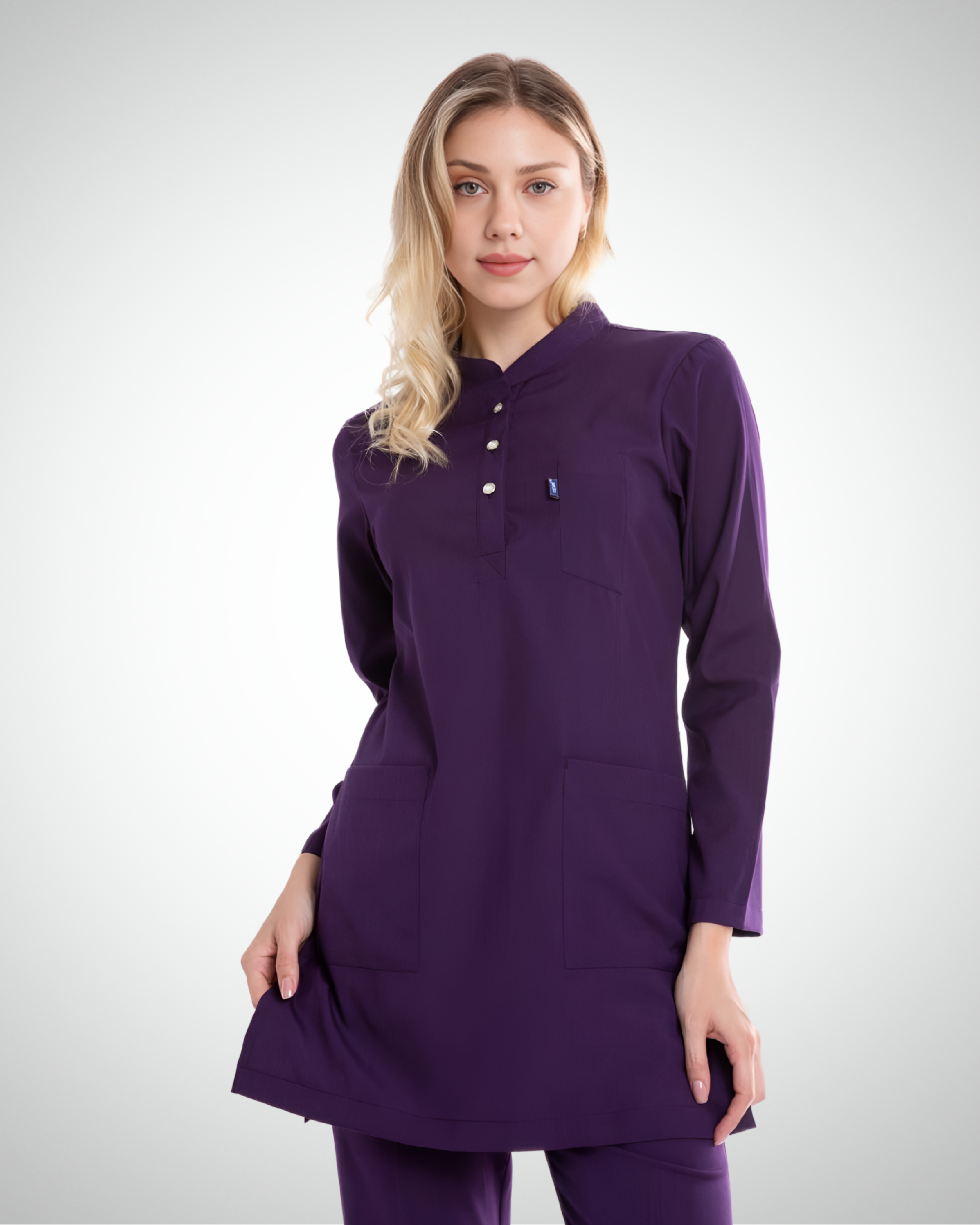 Uçak - Karya Long Sleeve Scrub Set