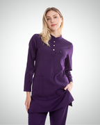 Uçak - Karya Long Sleeve Scrub Set