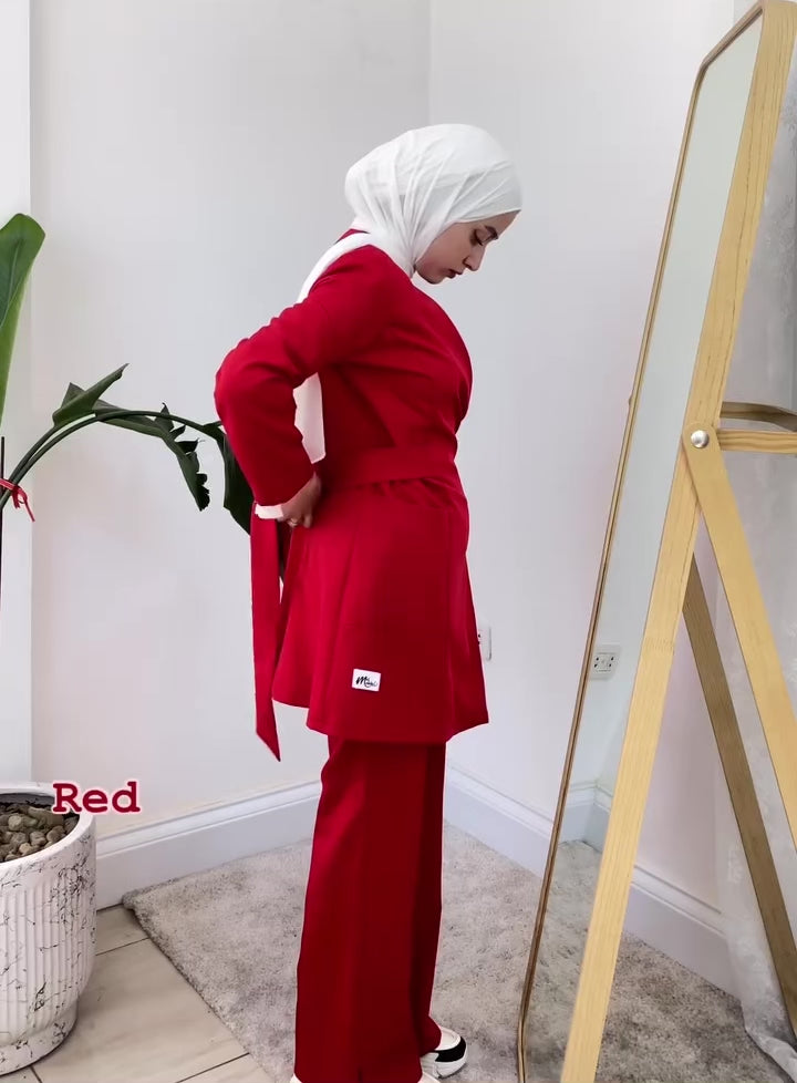 Med Modelle - Sara Long Sleeve Scrub Set